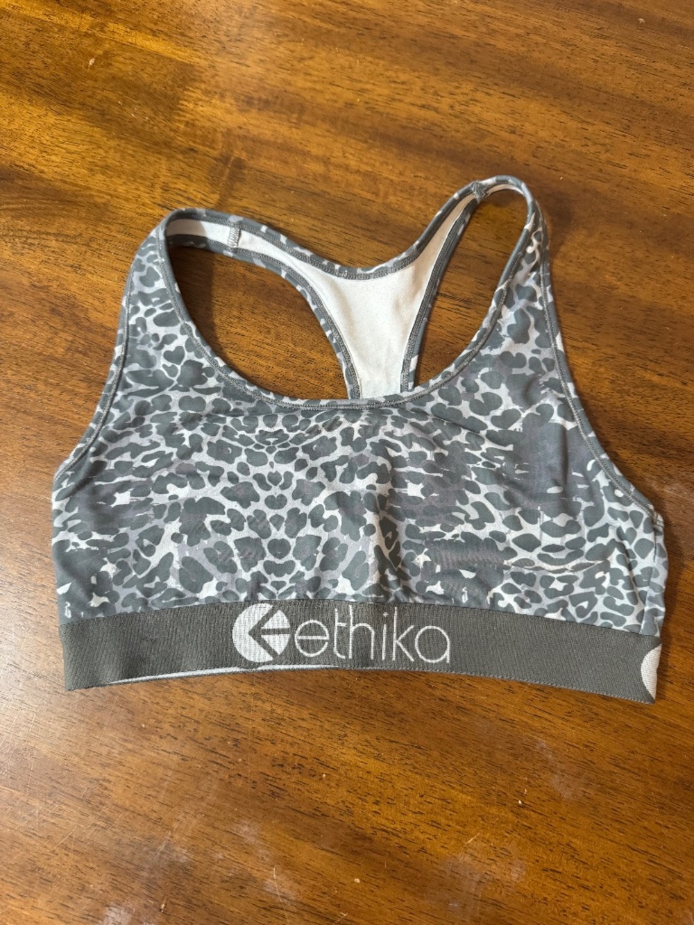 Ethika leopard print sports bra